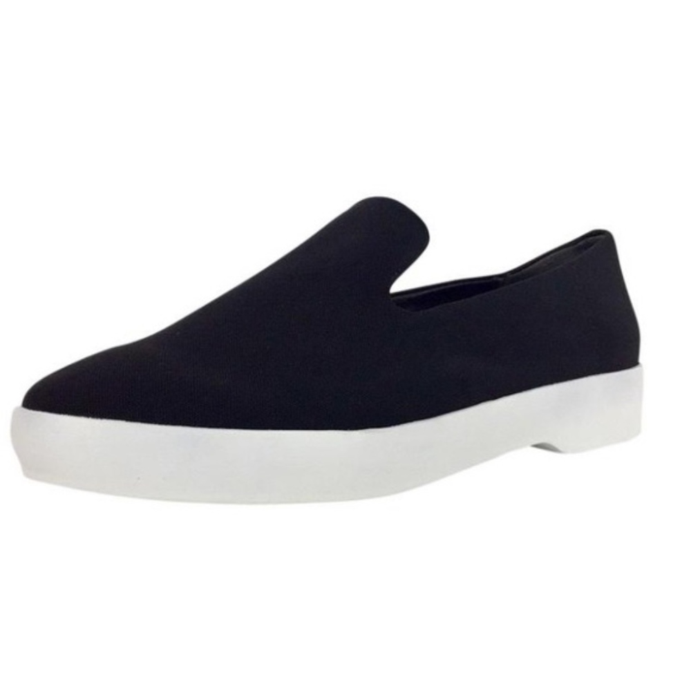 NEW DONNA KARAN PIA BLACK PLATFORM SNEAKERS